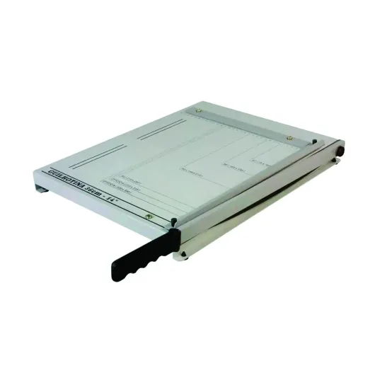 Guilhotina Manual para papel Ofício 36cm em aço para 20 fls
